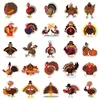 100pcs turkey cartoon graffiti creative stickers PVC fashion diary diy car waterproof decoration