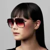 Lunettes de soleil carrées à la mode pour femmes et hommes, tendance Vintage, Design à Double pont, lunettes de soleil pour la conduite et les voyages