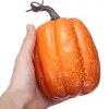 Flores decorativas 7 piezas de calabazas artificiales simulación de calabaza de Halloween Acción de Gracias otoño cosecha decoración manualidades hogar DIY ornamento