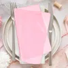 Table Napkin 8 Pcs Wedding Napkins Fabric Absorb Water Festival Satin Reusable Cloth Dinner