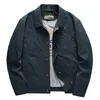 남성용 재킷 2023 가을 솔리드 간단한 재킷 작은 옷깃 얇은 코트 중간 청소년 싱글 가슴 캐주얼
