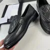 Top quality New Designer Dress Shoe quilted Black Loafers Women Platform Shoess lambskin Shoes Chunky Sneakers Calfskin Flat Shoes Luxury Mules