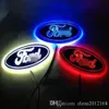 4d LED -bil svans logotypljusmärke lampemblem klistermärke för Ford logo dekoration270z