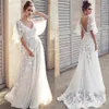 Abito estivo da donna elegante vintage formale sexy con scollo a V da sposa backless lungo da sera partito prom abito bianco abiti abito Femme246P