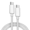 Câble de charge rapide 1M 3FT Type c à type-c USB C PD, câbles de ligne pour téléphone Samsung S10 S22 S23 Utral Htc