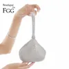 Bolsas de noche Boutique de FGG Sparkling Silver Diamond Mujeres Mini Clutch Muñequeras Bolsa Nupcial Boda Fiesta Cristal Bolso y Monedero 231013