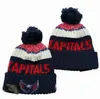 Luksusowe czapki Canadien Beanie Projektant hokeja zimowa fasola mężczyźni i kobiety projekt mody dzianin kapelusze czapki jesień wełniana czapka jacquard unisex czaszka sportowa dzianina