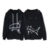 Palm hoodies änglar hoodies designer mens hoodie tröja björn haj mönster märke topp version 100% bomulls hoodie grossistpris