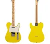 Guitare électrique internationale limitée couleur TL Monaco jaune, identique aux images