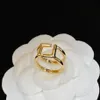 Fashion designer gold rings bague anillos for mens and women engagement wedding jewelry lover gift with box NRJ234g