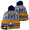 Gorros con pelota de hockey Predators 2023, gorro deportivo de punto con puños, gorros de punto para equipo caliente, mezcla y combina todas las gorras