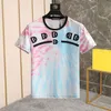 DSQ Phantom Turtle 남자 티셔츠 남성 Mens 디자이너 티셔츠 파리 패션 Tshirts 여름 패턴 티셔츠 남성 품질 100% Cotton265p