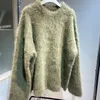 AUTH TOTEME Maglione squadrato in ALPACA lavorato a maglia Macadamia taglia XS/S STAGIONE ATTUALE