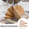 Table Napkin 8 Pcs Wedding Napkins Fabric Absorb Water Festival Satin Reusable Cloth Dinner