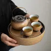 Service à thé Gaiwan service à thé chinois Matcha fouet anglais luxe Portable cérémonie Juego De Te Porcelana porcelaine YYY35XP