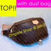 TOP M43644 BUM Heuptassen Designer Dames Borst Taille Riem Avenue Sling Bag Luxe Heuptas Cross Body Schoudertas Outdoor Disc267N