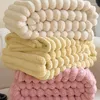 Scarves Artificial Plush Warm Blankets Winter Soft For Bed Coral Fleece Sofa Throw Blanket Comfortable Thicken Sheet