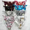 Tanga Seksi Yavorrs 3pieces Kadın İpek Dize Panties Bikini Çiçek Boyutu S-XXL 1 Gufk2460