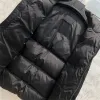 Hot Sale Winter Mens Parkas Jacket Thick Coats Designer Fashion Puffer Down Jackets for Woman Dark Patterned Stand Collar Coat Outerwear