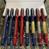 Kleur Luxe schrijfpen Hoge kwaliteit Inheritance Series Egypte Stijl Speciaal snijwerk Rollerballpen Balpennen Kantoorschoolbenodigdheden