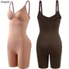 Kvinnors shapers simpold korsett midja tränare kropp shaper kvinnor bindemedel damer väst underkläder andningsbar bodysuit2632