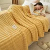 Blankets Blanket Winter Warm Sleeping Super Soft Comfortable Flannel Fleece Beds High-end For Sofa Adults Kids