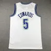 SL Earvin 33 Johnson Michigan College 농구 저지 녹색 크기 S-XXL