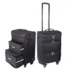 2021 valise professionnelle femmes chariot maquillage cas grand bagage roulant nouvelle boîte cosmétique beauté tatouage manucure boîte à outils multila285S