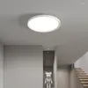 Lustres Ultra-mince plafond moderne à LEDs lustre pour salon étude balcon allée couloir blanc panneau lumineux lampe éclairage