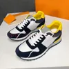 Designer RUN AWAY Sneakers Uomo Scarpe Sneaker retrò in pelle Look alla moda Scarpe da ginnastica da corsa per esterni Splicing Styling Shoes taglia 38-45