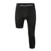 Men's Pants Single Leg Basketball Loose Oversized Sports Training Bottom Stretch Quick-drying Compression Nine-point293D