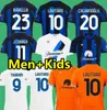 23 24 24 THURAM HOME SOCCER Jerseys Final Barella Alexis Cuadrado Milan Arnautovic Lautaro od 2023 2024 Trzeci Zestaw dla dzieci Kitka piłkarska Inters Bastoni DiMarco