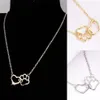 Pendant Necklaces Cute Romantic Golden Silver Adjustale Animal Hollow Pet Footprint Dog Cat Love Heart Necklace Collars Trendy Cha2723