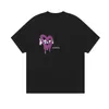 2023 Streetwear Erkek Tasarımcı T Shirt Palms Kadın Melekler T-Shirts Moda Grafik Tee Kısa Kollu Yüksek Sokak Gevşek Mektup Baskı Tişört Üstleri S-2XL
