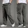 Męskie spodnie 2023 marka modowa lato i wiosna duże elastyczne wypoczynek alpinistyki do joggingu ubrania uliczne