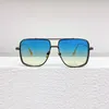 Occhiali da sole quadrati alla moda per donna uomo tendenza vintage design a doppio ponte occhiali da sole guida occhiali da viaggio