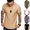 Brand Mens T Shirt Homme Slim Fit Short Sleeve Topshirts Male Army T-Shirt Casual Streetwear Sports Fitness Top Tees Military Tshi3002