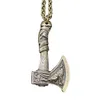 Hanger Kettingen Viking Wolf Raven Bijl Ketting Legering Ketting Sieraden Geschenken Voor Men200s