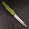 Cuchillo automático de estilo estadounidense UT85, hoja táctica de autodefensa D2, mango de aluminio EDC para acampar al aire libre, lucha contra cuchillos automáticos Exocet A07