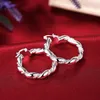 Intero - regalo di Natale più basso Orecchini alla moda in argento sterling 925 yE156198a