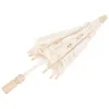 Parapluies broderie dentelle parapluie parasols fille enfants filles mariage en vrac fleur princesse costume po accessoires