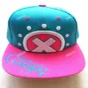 Gorras de bola Anime Piratas Reyes Tony Chopper Bordado Marca Gorra de béisbol Niño Niña Snapback Sombrero para el verano T220923235B