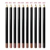 Lápis labiais personalizados 20 cores à prova d'água forro labial de longa duração hidratante sexy lápis labial feminino maquiagem cosmética marca privada em massa 231013