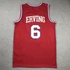 21 Kevin Garnett Timberwolve Basketballtrikot Minnesotas Anthony Edwards Sixer 3 Allen Iverson 6 Julius Erving Throwback Schwarz Weiß Größe S-XXL
