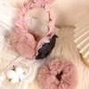 Berets Cute Winter Warm Earmuff For Girls Plush Bow Knot Faux Fur Earcap Children Lovely Earmuffs Ear Cover Earwarmers