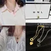 Designer Luxury Pendant Necklace 18k Gold Plated Necklaces Selected Quality Silver Plated Long Chain Style Accessories Ladies 2370