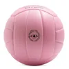 Bollar Pink Volleyball Ball Officiell storlek 5 Inomhus volleyboll för män Kvinnor Youth Outdoor Beach Games Gym Training Sports Waterproof 231013