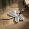 Pendant Necklaces Amorcome Bohemian Antique Silver Color Dragonfly Necklace For Women Ethnic Adjustable Rope Sweater Chains Choker Jewelry