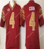 Florida NCAA College State Football Jersey Jerseys costuradas FSU 13 Travis 4 Dalvin Cook 12 Chubba Purdy 2 Deion Sanders 5 Winston