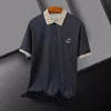 Summer Designer koszulki Polo Mens Luksusowe kołnierz Kolor Classic Litera Druku